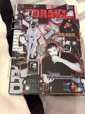 Drake Acrylic Shaker Notebook
